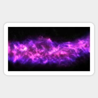 Pink Galaxy Sticker